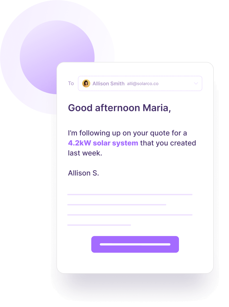 Custom Solution Interface