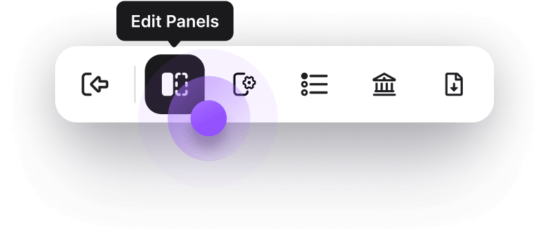 Customization Panel